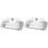 2X Butter Dish, Stainless Steel Butter Dish with Lid - Solid Cheese/Butter Container - Butter Cheese Storage Box 1