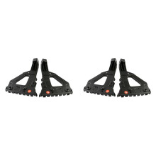 2X Front Stötfångarfäste Hållare Styr Face Bar för A6 C6 S6 2005 2006 2007 2008 2009 2010 2011 4F0807227 4F0807228