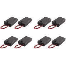 8 Pcs 3 X AAA 4.5V Batterie Boite Case Support Cable /OFF Commutateur avec Couverture