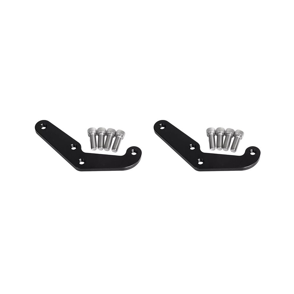 2X 4-Piston Front Brake Caliper Bracket For Softail Dyna Sportster Touring 4712234457821