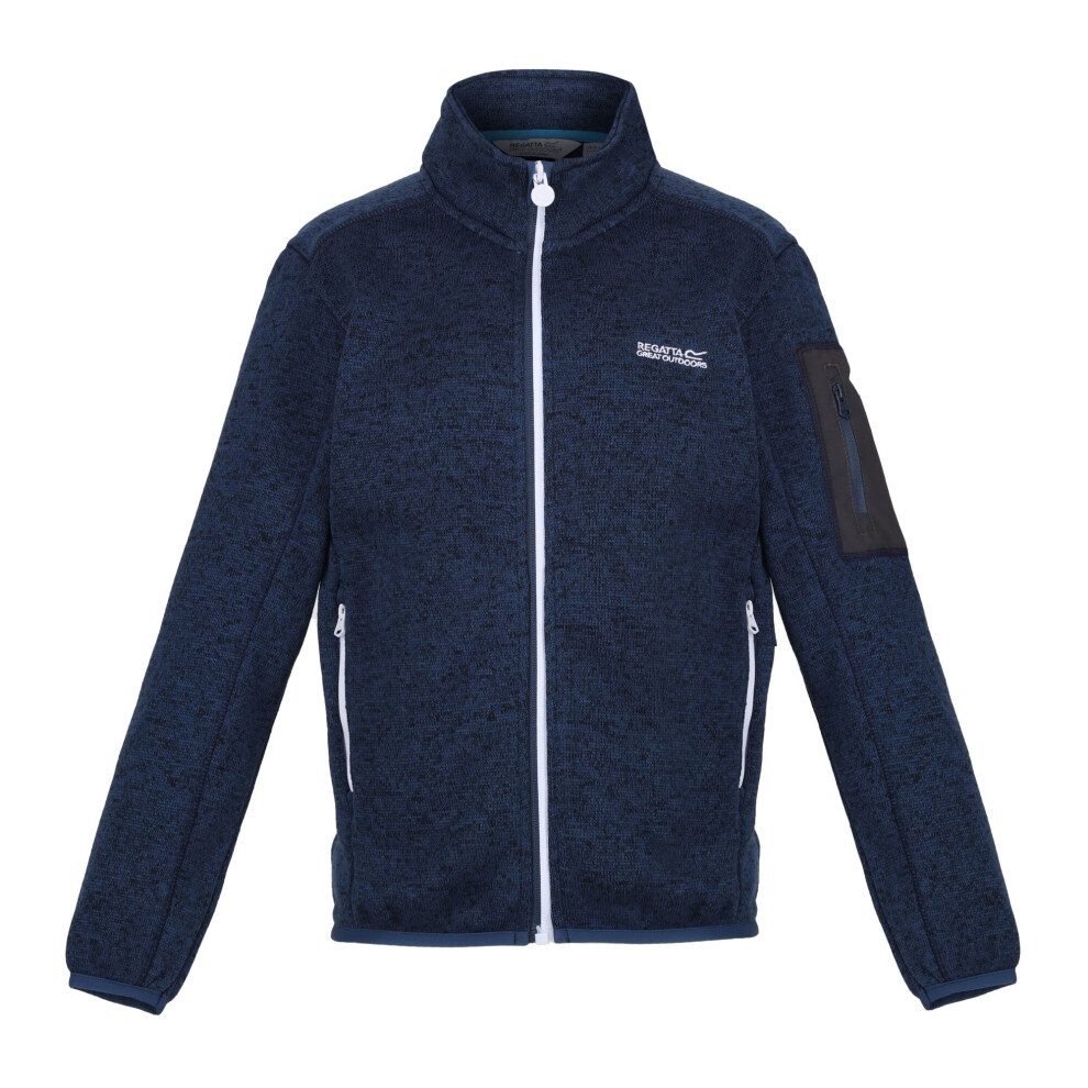 Regatta (7-8 Years, Blue Wing) Childrens/Kids Newhill Fleece Jacket
