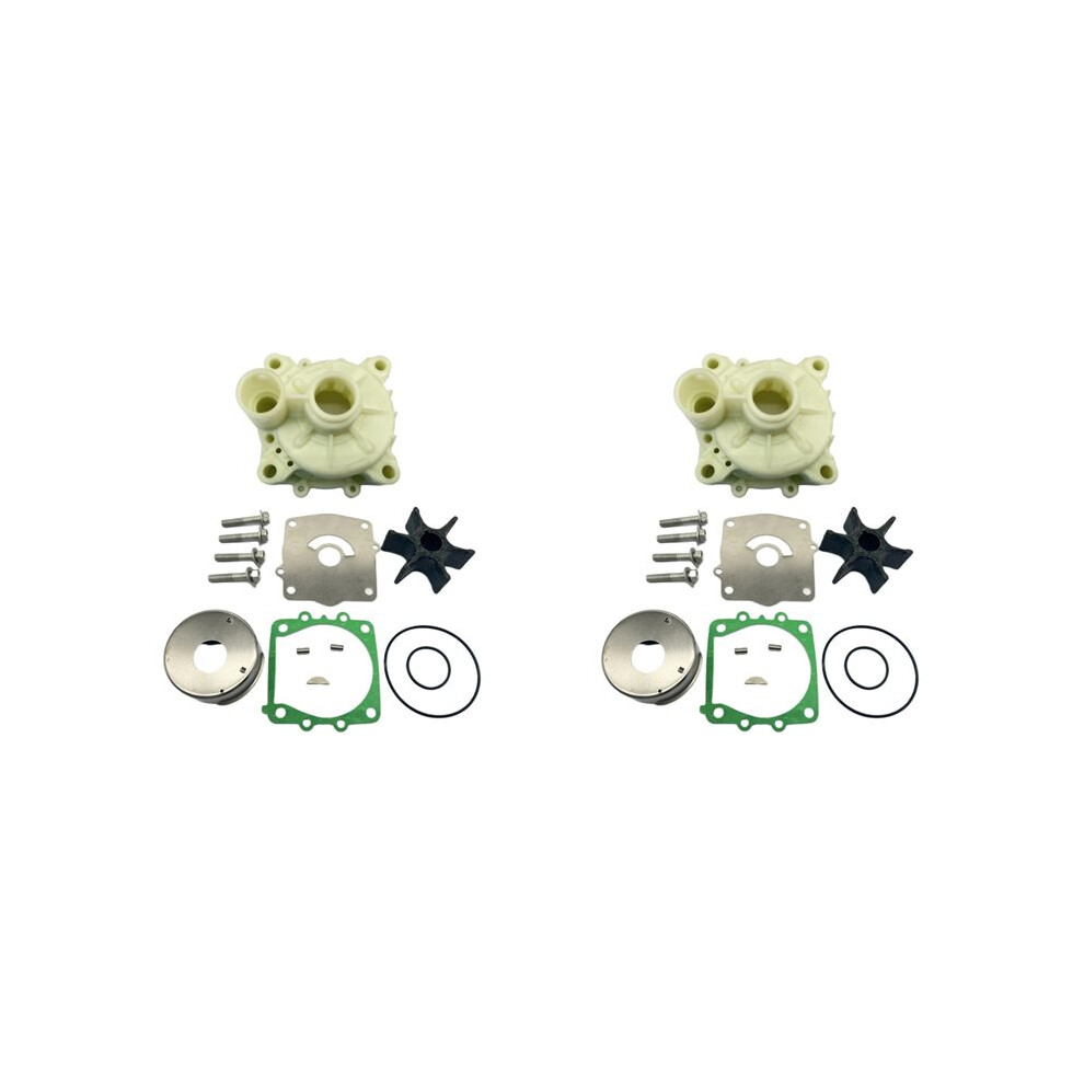 2X For F150/F200/F225 Outboard Water Pump Kit 61A-W0078-A4-00, 61A-44311-01-0, 6G5-44323-01-00 6033833555168