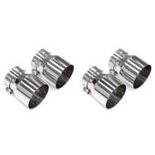 4pcs Exhaust Tip Muffler ID60mm for  F22 F23 M235i M240i F20 F21 M135i M140i F30 F31 M335i M340i F32 F33 F36