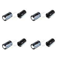 8 Pcs 4700uF 25V 105C Radial Electrolytic Capacitors Black 26x16mm