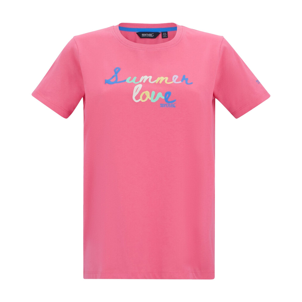 Regatta (8 Uk, Pink Lemonade/Summer) Womens/Ladies Filandra Vx T-Shirt