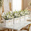 15-Pack Presentpåse i Papper med Blommor, Bärbar Blomväska med Metallkedja, Rektangulär Presentpåse i Bröllopsstil 4