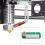 2PCS for Mega 3D Printing Temperature Adapter Extruder Transfer Adapter Plate Board 3D Printer Replacement Part 6