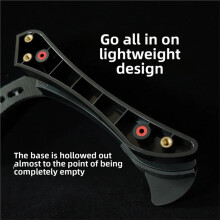 Electric Guitar Holder Footstool Leg Stand Guitar Foot Stool Guitar Support Leg Stand Guitar Lifter Stand Aluminum Aloy