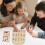 Wood Visual Schedule Visual Wall Planner Daily Routine Chart for Kids Daily Visual Schedule Card Chore Chart 2