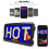 LED Pixel Screen Clock RGB Nightlight DIY Graffiti Animation Drawing Panel for Game Room Decor Gift Idea Pixel 24x48 3
