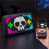 LED Pixel Screen Clock RGB Nightlight DIY Graffiti Animation Drawing Panel for Game Room Decor Gift Idea Pixel 24x48 5