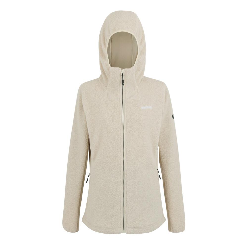 Regatta (12 Uk, Perfectly Pale) Womens/Ladies Elinn Hooded Fleece Jacket