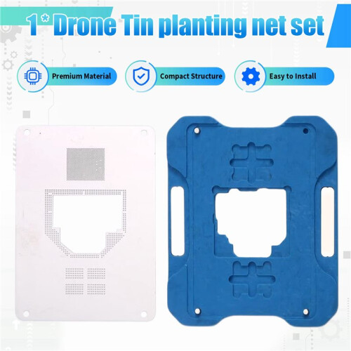1Pc for  RC2 Tin Planting Net Set, for Drone Remote Controller Mainboard Chip Soldering and Maintenance Tools 1