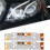 2pcs Front Headlights LED Chip PCB Board Low  Light Source for - E-Class W213 2016-2019 LED Light Panel 2