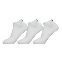 (4 UK-8 UK, White) Exceptio Unisex Adult Sports Trainer Socks (Pack of 3)