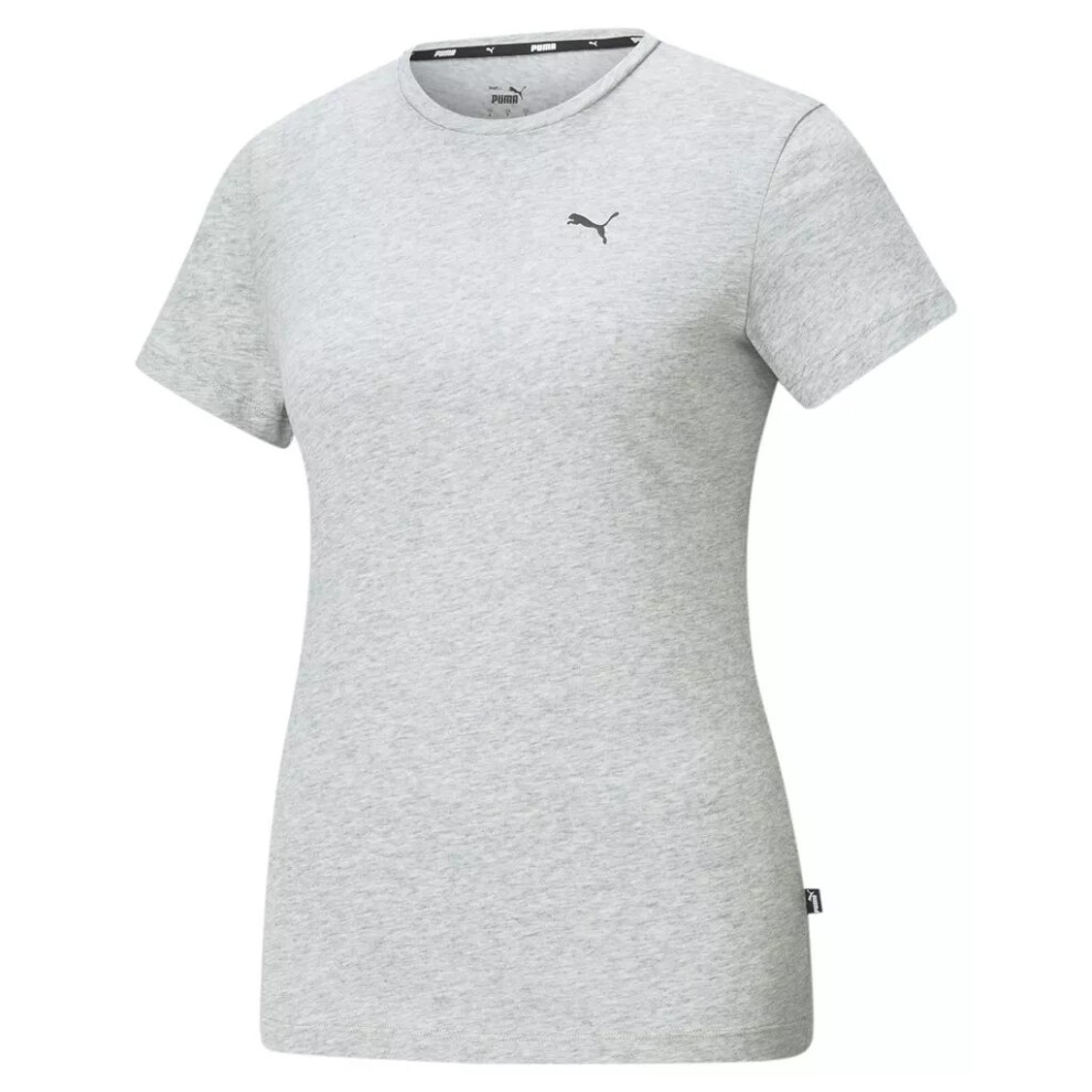 Puma (Xs, ) Womens/Ladies Small Logo T-Shirt Grey