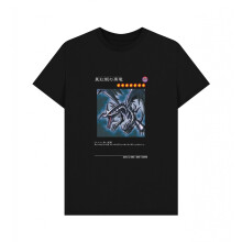 (S, Black) Yu-Gi-Oh! Unisex Adult Red-Eyes Black Dragon T-Shirt