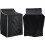 2Pcs Washer Dryer Covers Black Oxford Cloth Protective Dust Covers 1