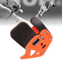 Protector de dedo de cuero de doble capa para tiro con arco 44 g