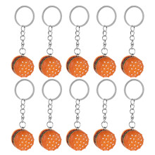 50St Modieuze Hamburger Sleutelhanger Resin Bag Hanger Ornament