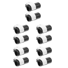 10St Plastic Wandelstok Buitenvergrendeling Wit Voor Outdoor