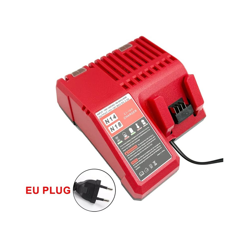 Li-Ion Battery Charger Multi Voltage Charger For M18 14.4V-18V 48-11-1850/1840/1815/1828 Eu Plug 6032542223566