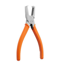 CR-V Stainless Steel 90-Degree Double- Flush Cutters Sprue Burr Trimmer for Plastic Processing Hand Tool 10mm