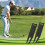 Draagbare Metalen Golfdivot-Reparatietool, Gebogen Spit 6