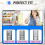 10pcs Antioxidant Filter Replacements Refrigerator Crisper and Produce Storage FRPAPK2RF Filter Carbon Pack 6