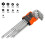 Torx Wrench Screwdriver Bits Star Spanner Key Hand Tools L Type Double-End Screwdriver Hex Allen Key Set Repair Tools 7