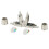 CAT7 Network Cable Extender Adapter Ethernet RJ45 Converter Fully Shielded Module Cord Splitter Lan Expand Connector 3