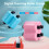 Math Practice Stamp 4 in 1 Digital Roller Stamp,Addition Subtraction Multiplication Worksheet Maker 4