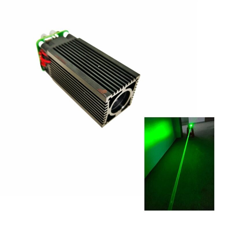 520nm 1000mw Green Fat Laser Module Coarse Laser Warning Light Green ...
