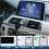 Wireless Android Auto Adapter 2 In1 Wireless CarPlay Dongle AI  Box Car Intelligent System USB Plug and  Silver 9