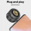 Y12  Alto-Falante Universal com Conector de 3,5 mm para Celular, Amplificador e Subwoofer Externo A 3