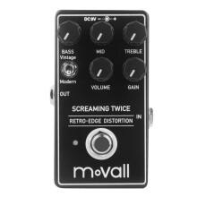 Movall MP113 Retro Guitar Effect Pedal Vintage Modern Heavy Metal Distortion Guitar Pedal