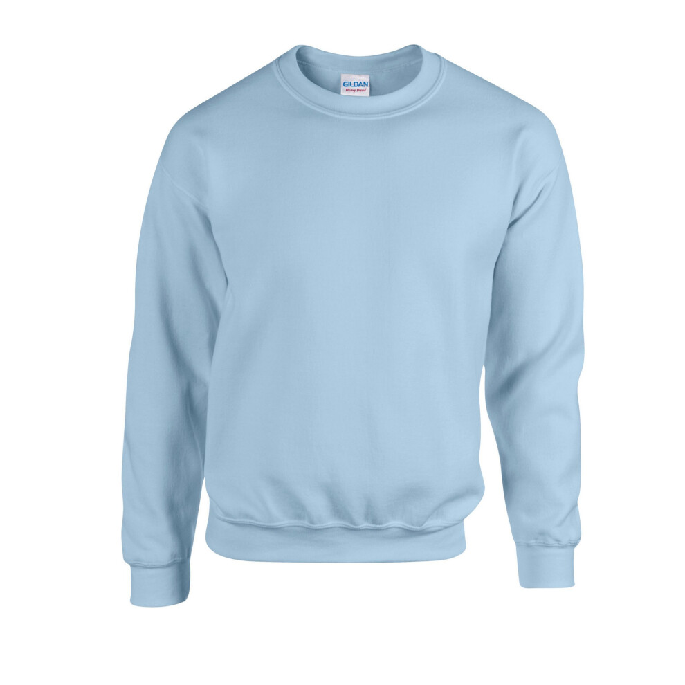 Gildan (3Xl, Light ) Mens Heavy Blend Sweatshirt Blue
