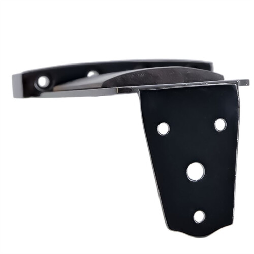 4 String Guitar Trapeze Tailpiece Bridge for Jazz Archtop Guitar Replacement 2