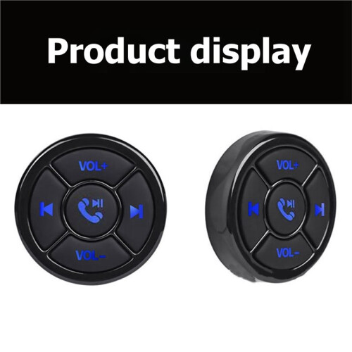 Wireless Media Button Remote Controller for Car Steering Wheel Music Player  Audio Control for Android 2