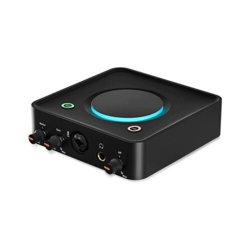 1 Pc Digital Audio Interface USB Recording Interface 2x2 Analog USB Sound Card for Live Streaming & Studio Recording 2