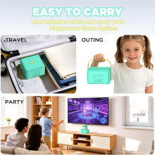 Portable Storage Case for Nex Playground Game System, Hard Plastic Travel Carrying Case with Handle