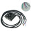 22mm Motorcycle Switches Handlebar Mount Fog Light Horn Power Start Kill  Button with Indicator Universal 3