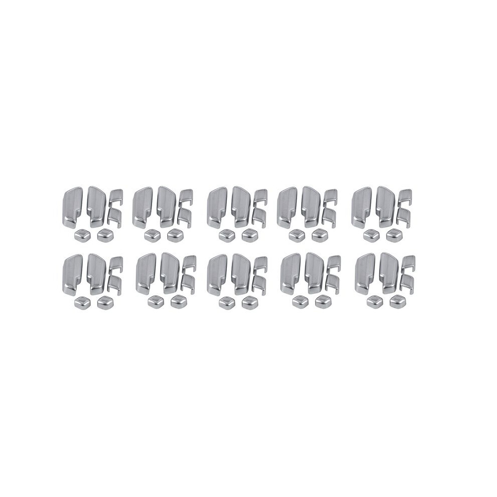60Pcs Chrome Car Door Adjust Buttons For - E Class W204 W205 W212 W218 X204 X166 C E Glk Gl Ml 4713187243103