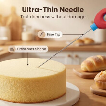 Cake Tester Set, 3-Pack Stainless Steel Baking Testers with Storage Case