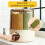 Kitchen Rice Bucket, Household Grain Storage Box, Sealed Rotating Compartment Grain Container Large Gray 5