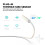 Kontakt Programmerbar Termostat WiFi Temperaturregulator Värme-/Kylläge Stöder App/Röststyrning UK PLUG 2