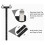 Bow String Nocking Points Pliers Set with T Shape Bow Square Ruler and Nocking Buckle for Recurve Archery Turning Kit 4