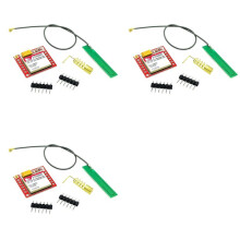 3X Smallest SIM800L GPRS GSM Breakout Module Quad-Band TTL Serial Port MicroSIM Card Core Board