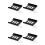 6X Hard Disk Bracket 2.5 to 3.5 Hard Disk Cage Hard Disk Bracket Multi-Function Solid State Drive SSD Bracket 1