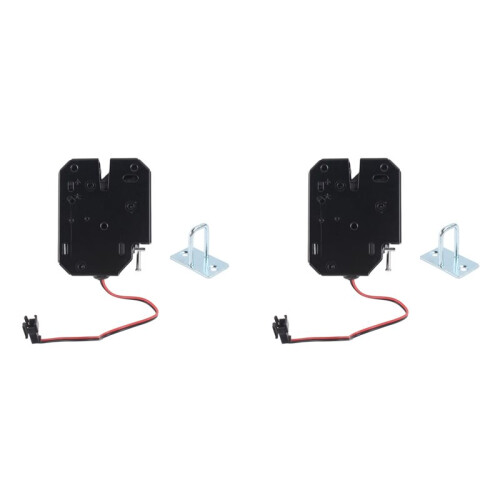 2X 12V 2A Electric Magnetic Lock Fail Safe Holding Force Electromagnetic Door Access Control System Cabinet Boxes